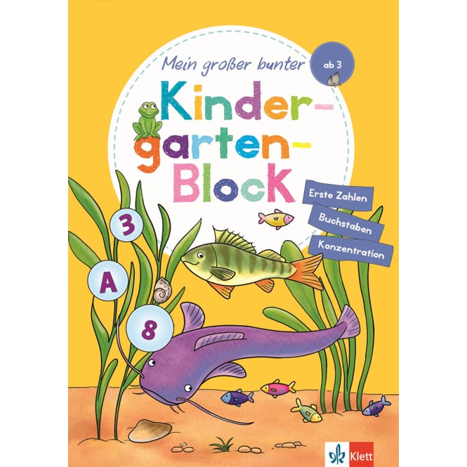 Mein großer bunter Kindergartenblock