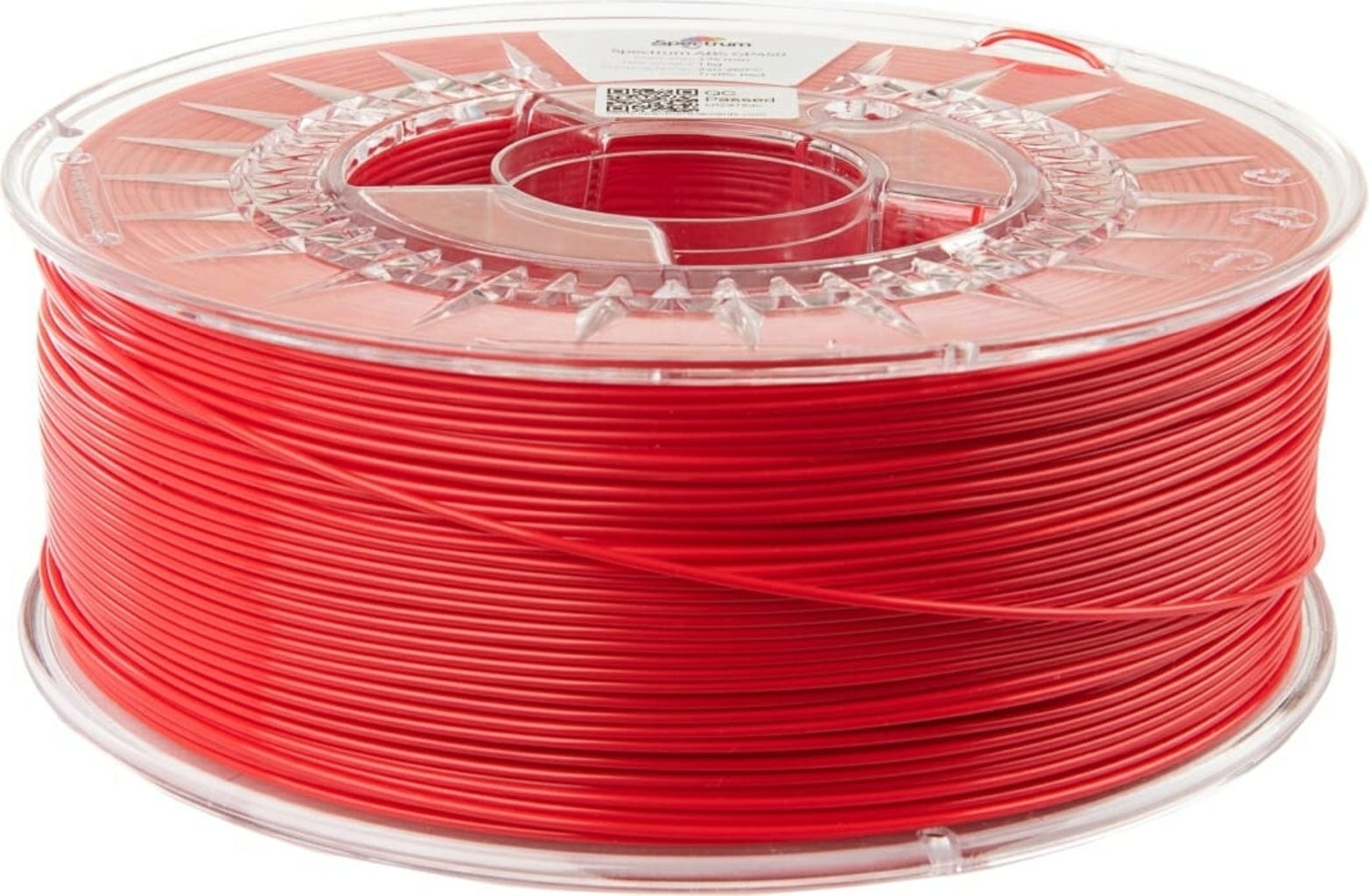 Spectrum  ABS GP450 Traffic Red, 1,75 mm / 1000 g    Industrietaugliches ABS-Filament mit guten mechanischen Eigenschaften