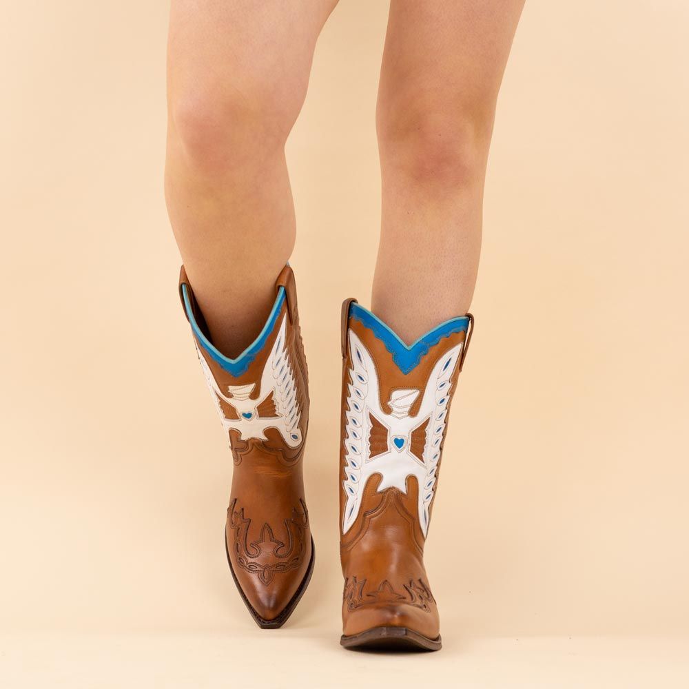 Sendra cowboyboots 17294 cuoio