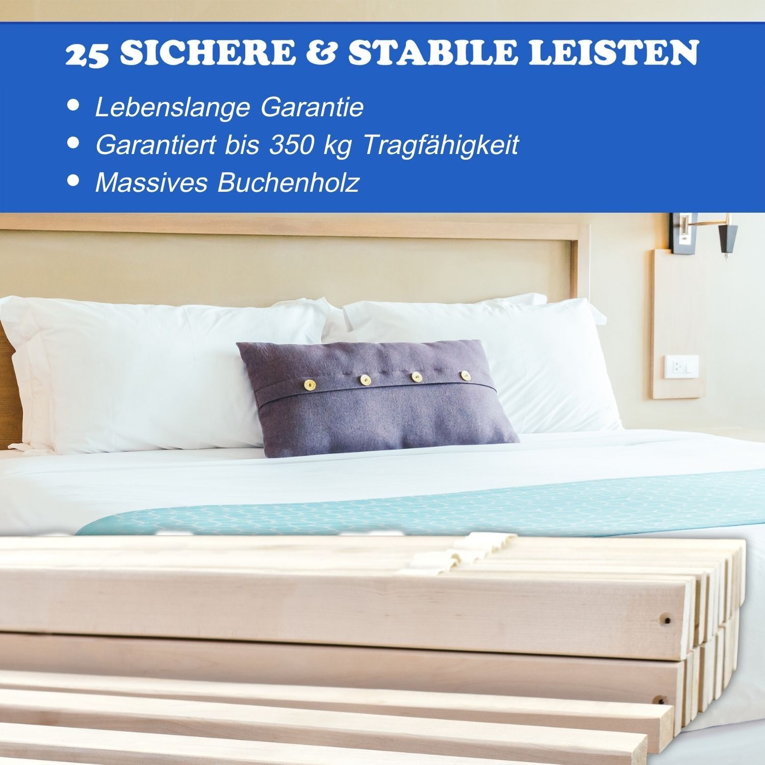 Coemo Rollrost 25 extrastabile Leisten 70x200cm