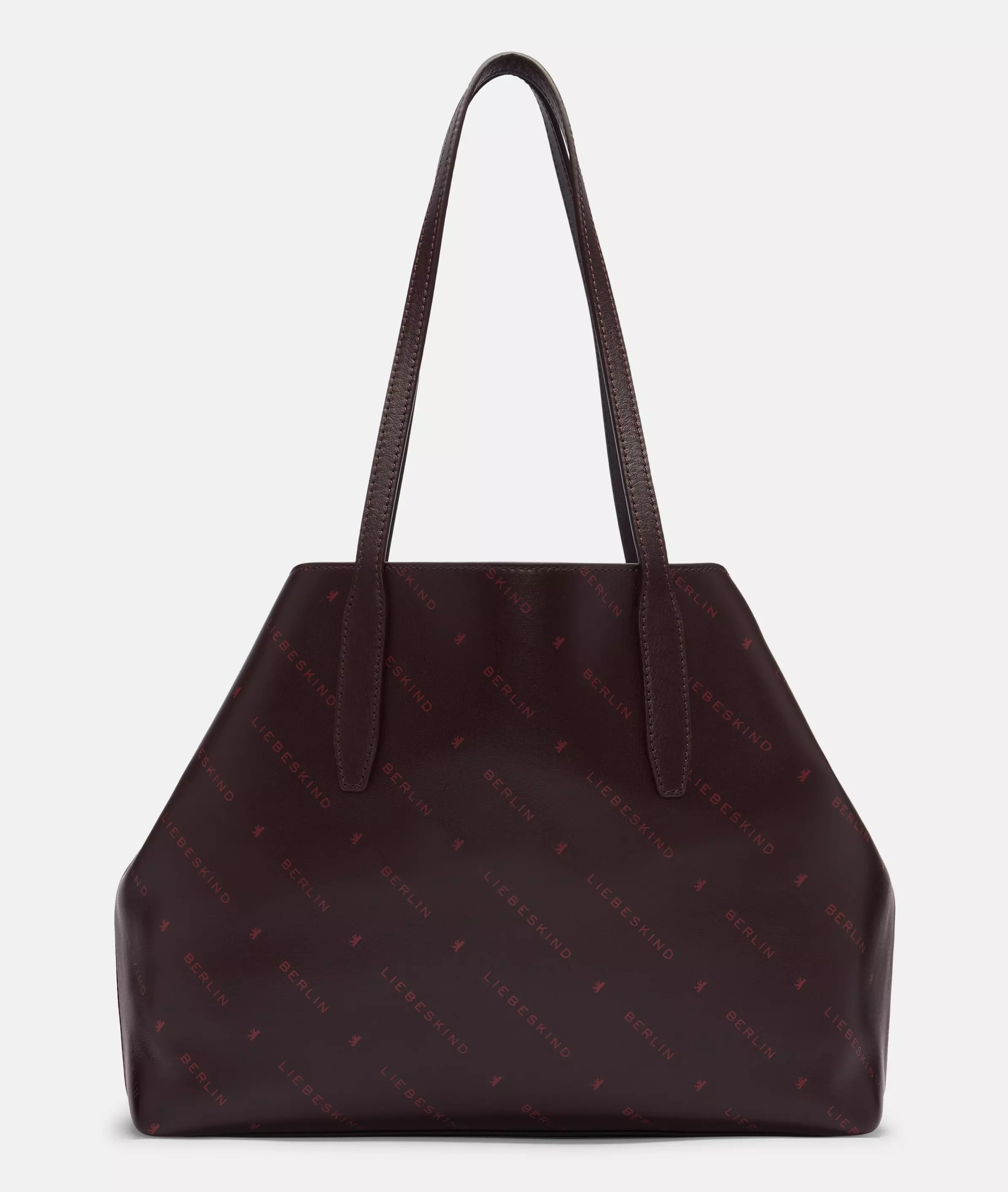 Monogram Shopper M Nappa leather shopper with Liebeskind Berlin lettering
