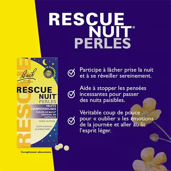 RESCUE NUIT Perles - 14 unités