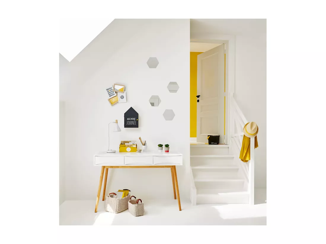 Lot de 3 Miroirs en métal doré