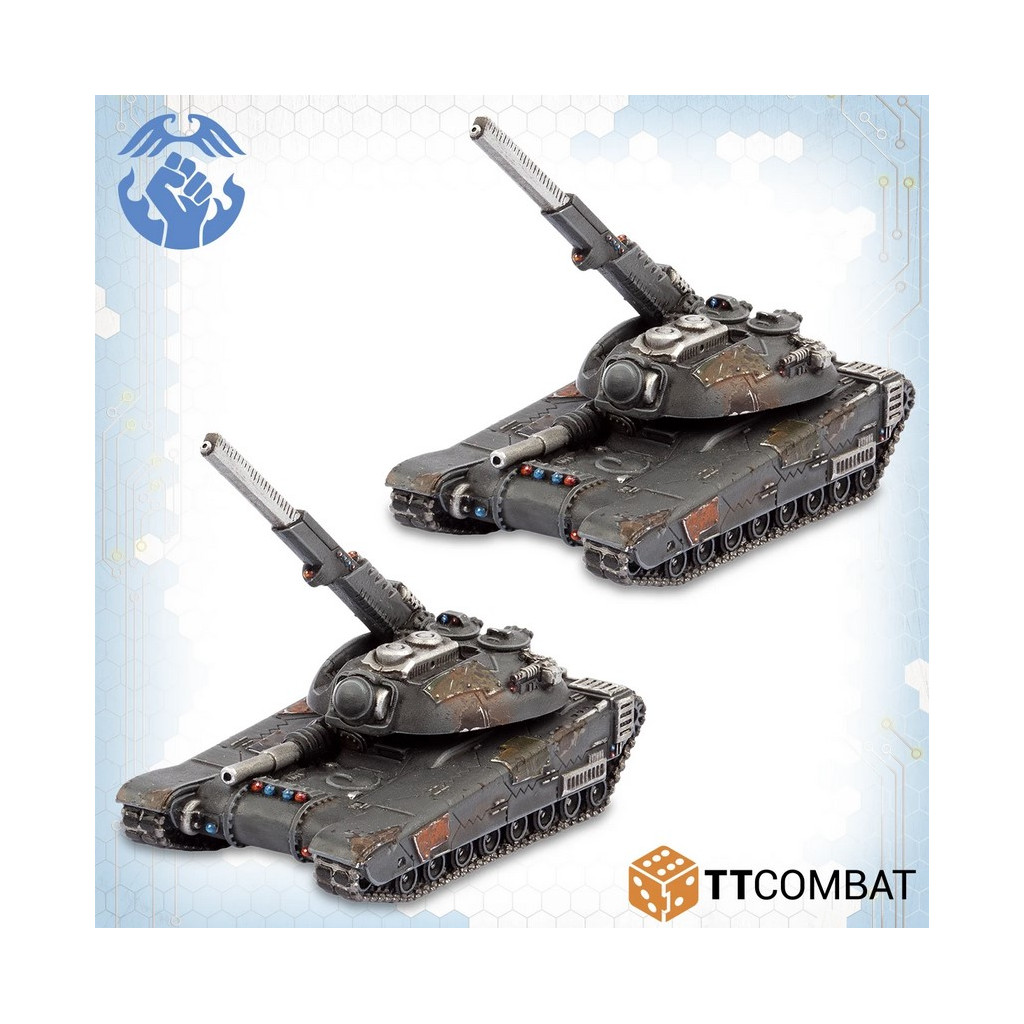 Dropzone Commander - Resistance - Zhukov AA Tanks