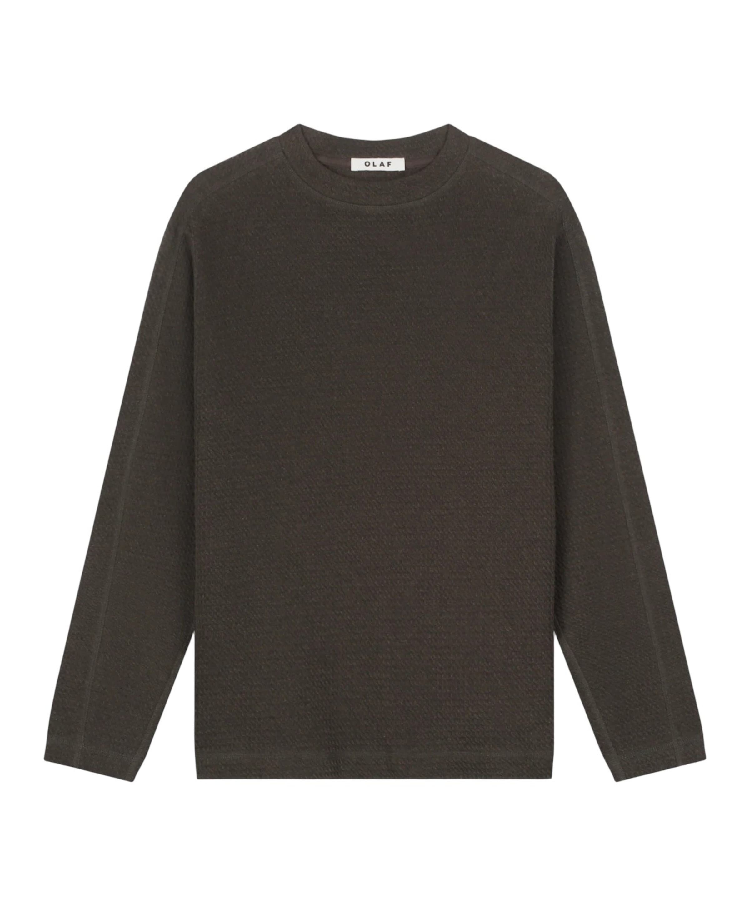Olaf Heren sweater bruin