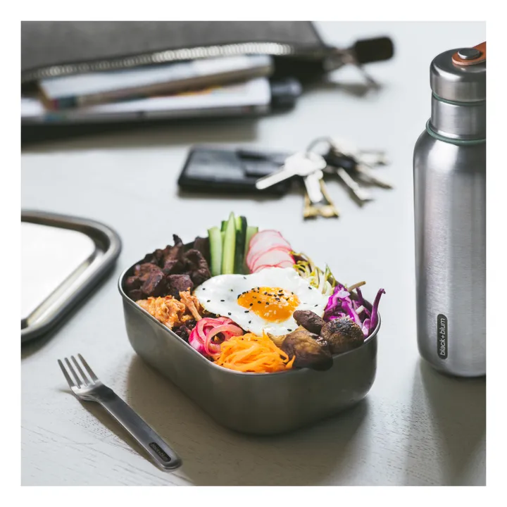 Black + Blum Lunch box Stainless | Bleu