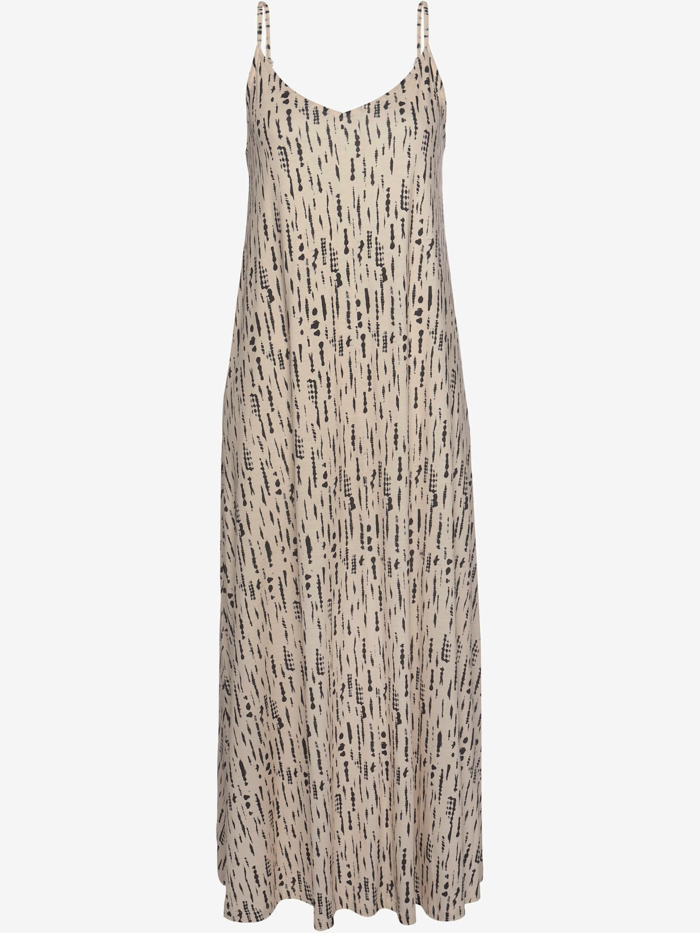 Robe longue belle encolure en v