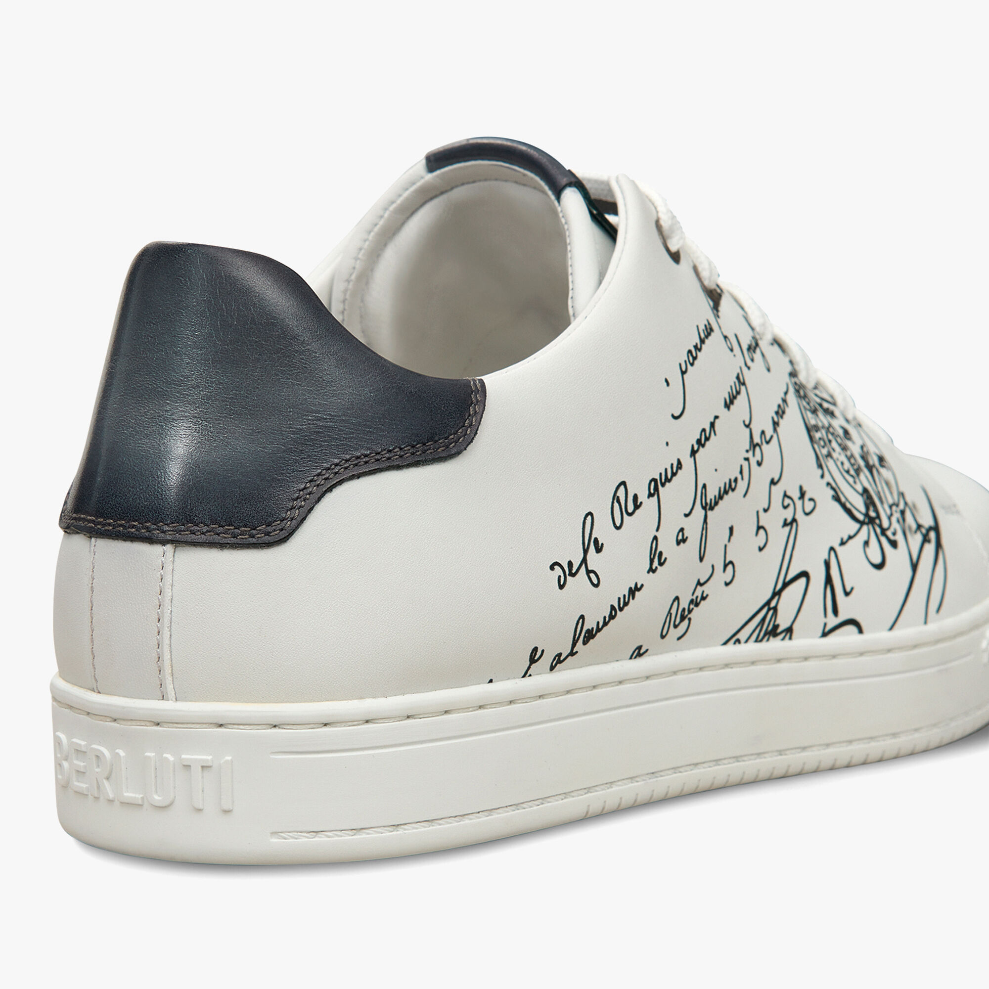 Sneaker Playtime En Cuir Scritto