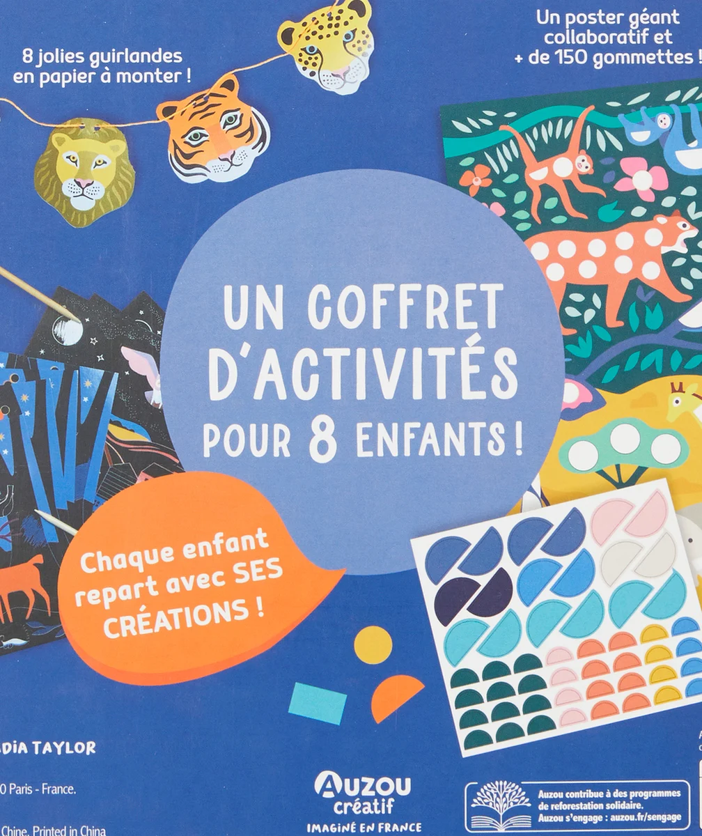 AUZOUMON COFFRET D'ANNIVERSAIRE - JE FÊTE MES 5 ANS !