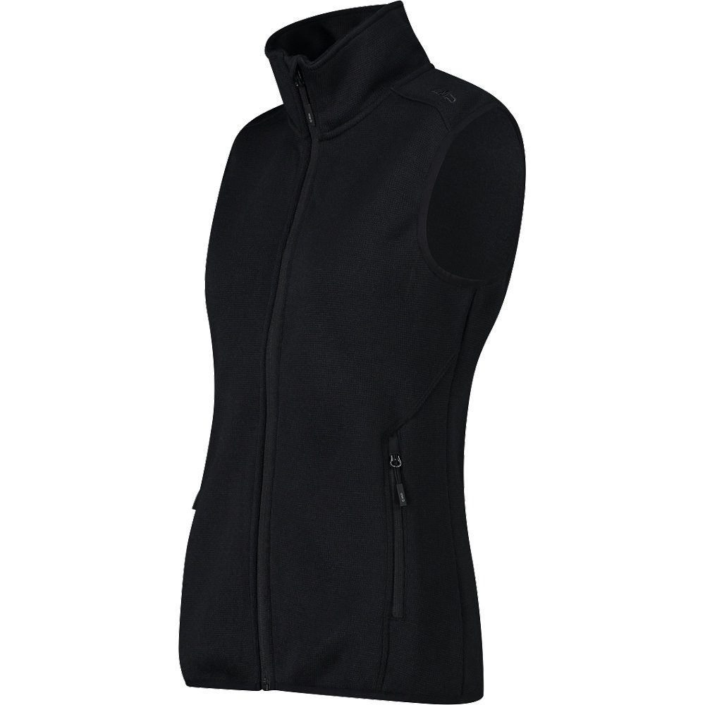 CMP Fleece Weste Damen schwarz