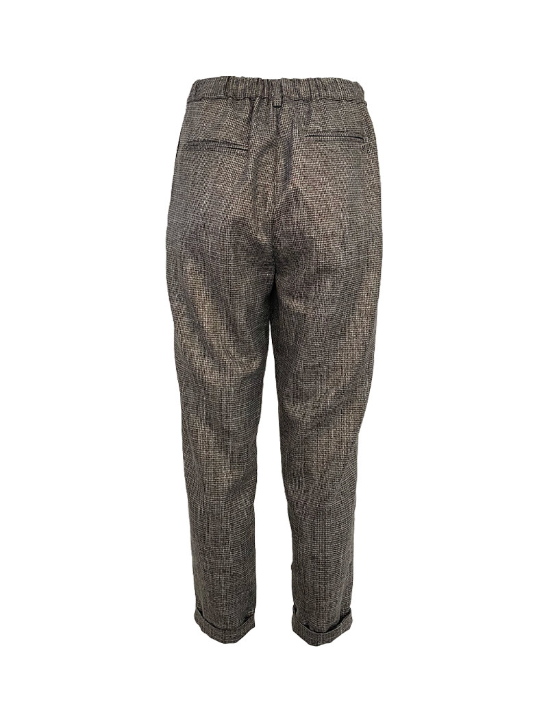 PLEASE PANTALON GRIS CHINÉ