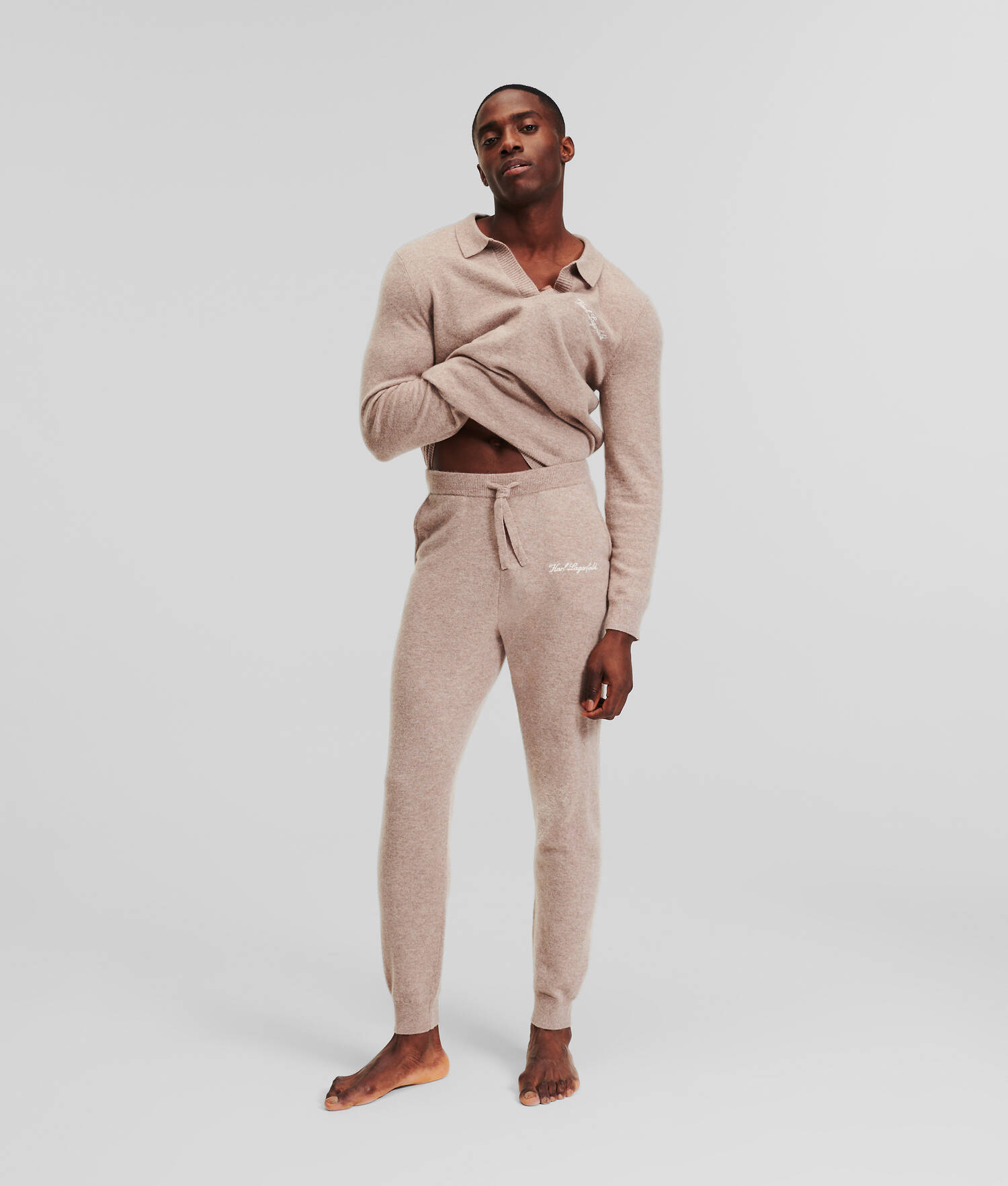 PANTALON DE JOGGING EN CACHEMIRE HOTEL KARL