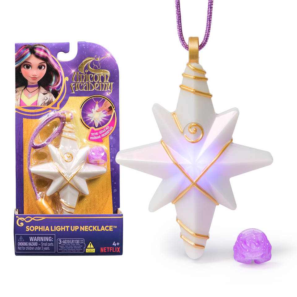 Unicorn Academy Light-up ketting en ring