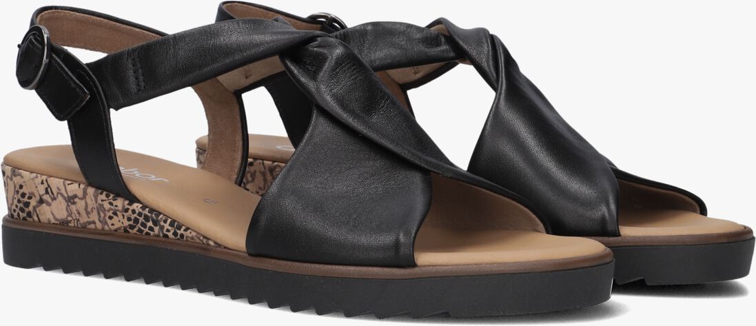 GABOR zwarte gabor sandalen 751