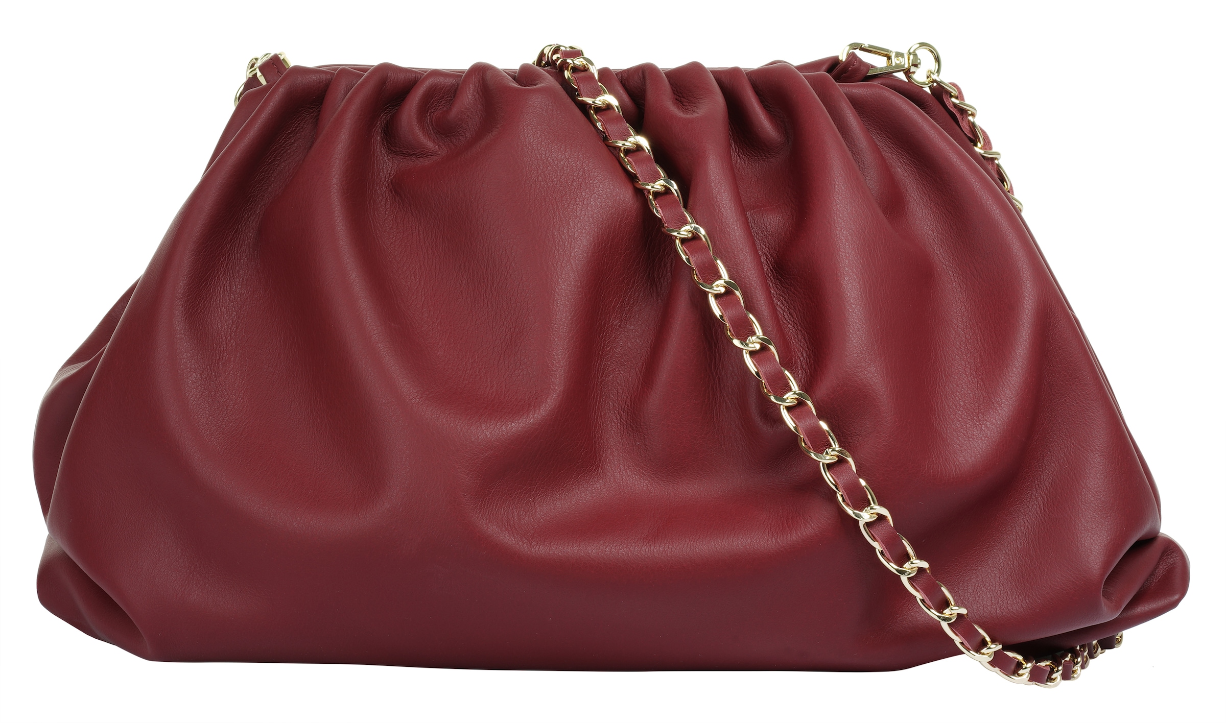 Cluty Umhängetasche echt Leder, Made in Italy