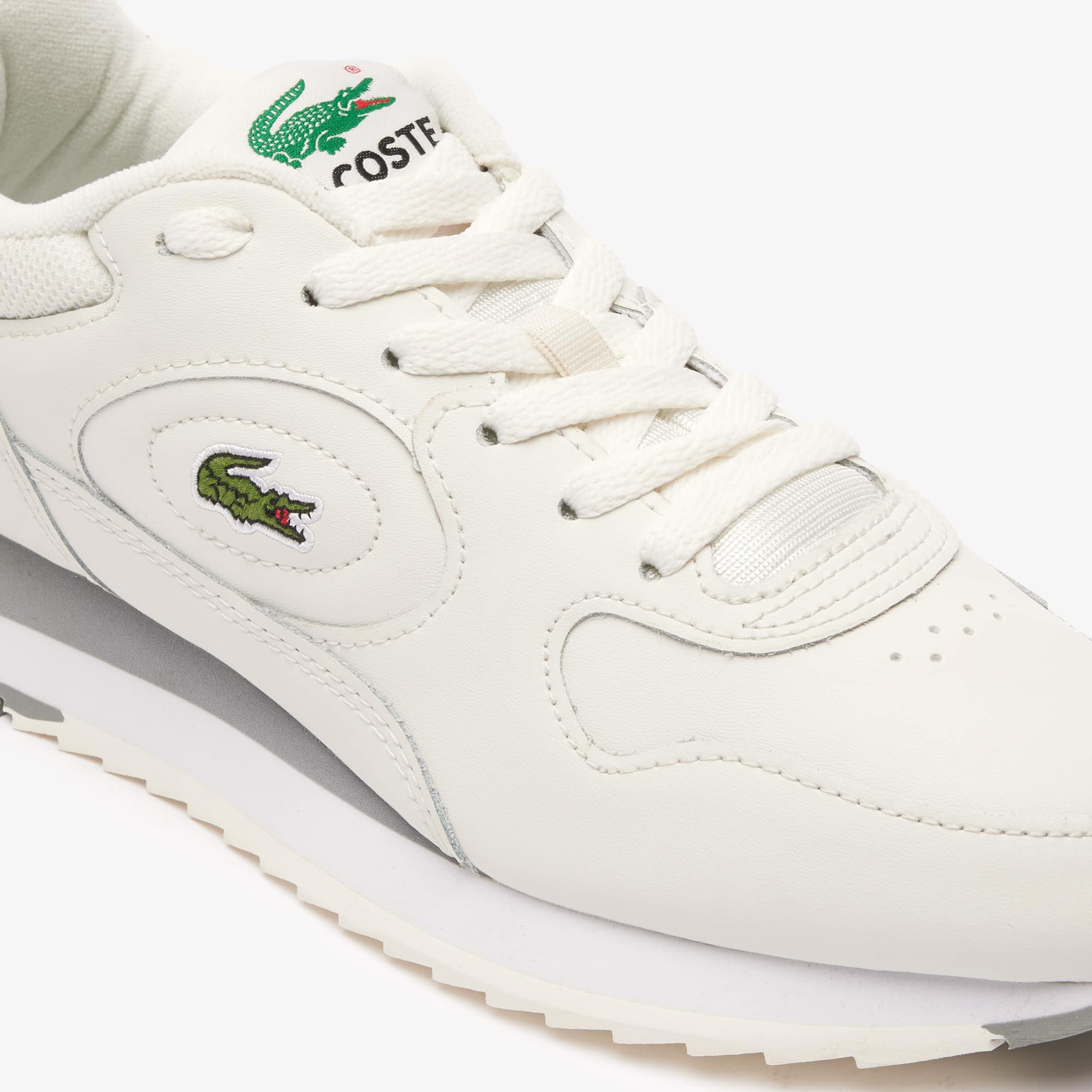 Sneakers Linetrack femme en cuir Sneakers - Blanc - Lacoste - Femme