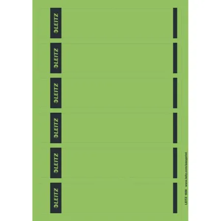 Leitz Rückenschild, kurz, A4, smaragdgrün