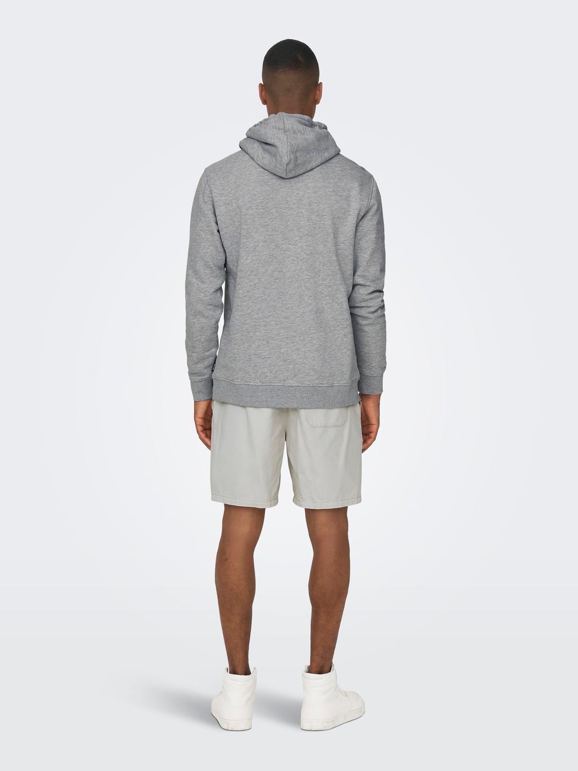ONSBERKELEY Sweatshirt Light Grey Melange