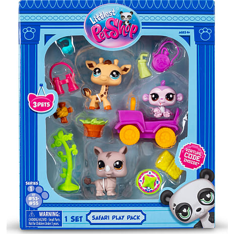 Littlest pet shop safari legesæt