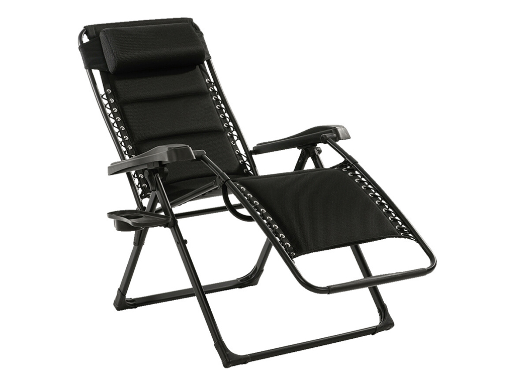 Travellife Barletta relaxstoel - Black