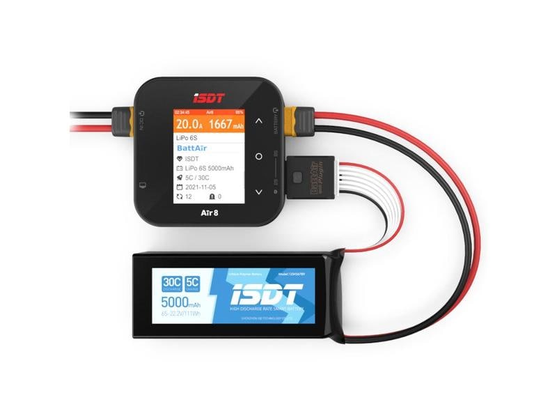 ISDT BattAir Plugin 3-4S 5 Stück Machen Sie jeden 3-4S LiPo Akku mit JST-XH Balancer Smart