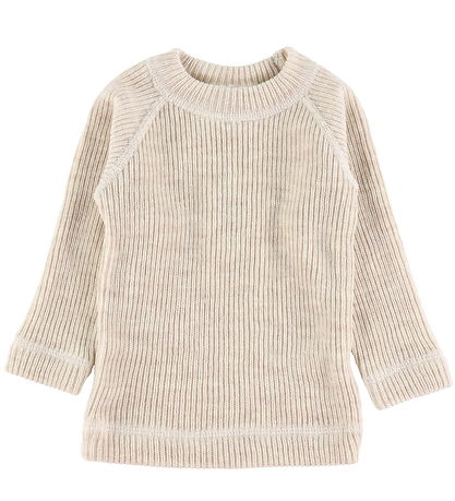 Joha Bluse - Strik - Uld - Creme