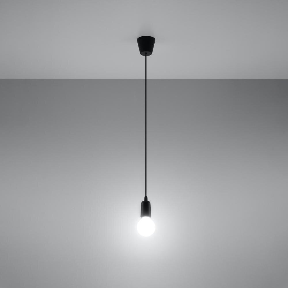 famlights | Dani hanglamp in zwart, E27, 1-lichts
