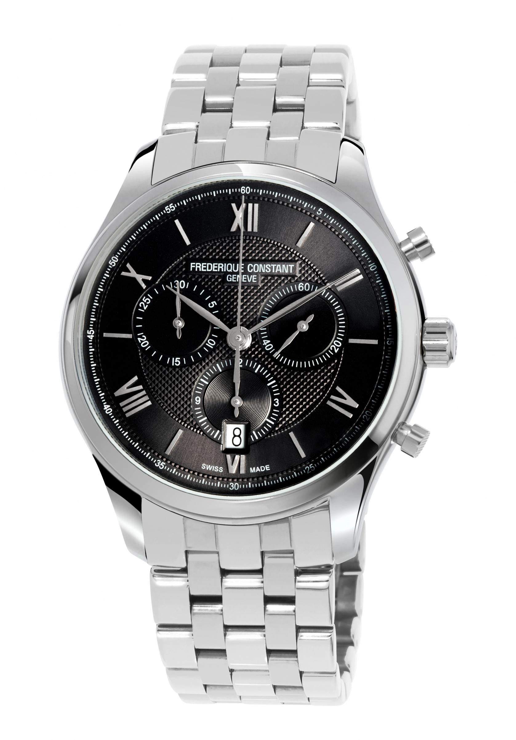 Frederique Constant Classics Herrenchronograph Schwarz
