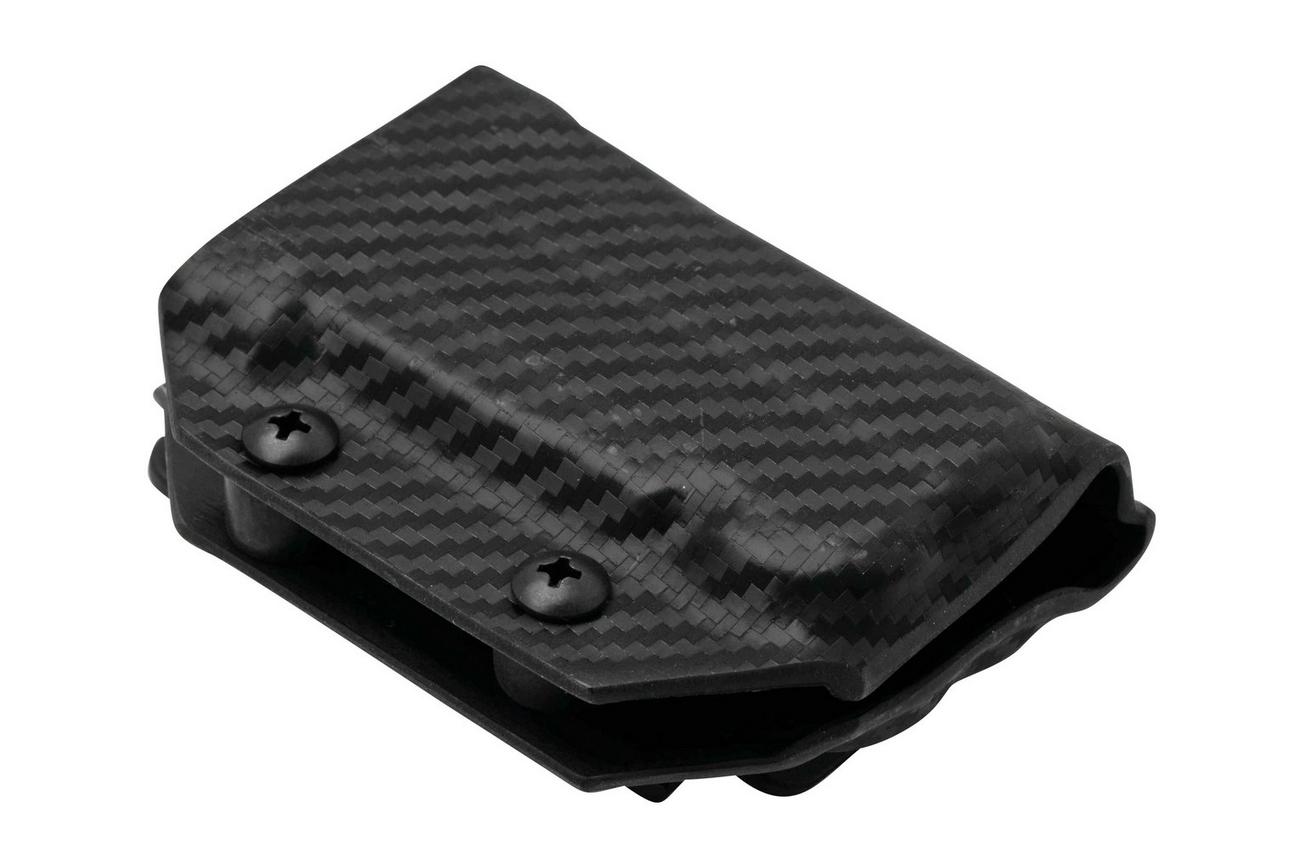 Clip And Carry Kydex Sheath Leatherman Surge, Carbon Fiber Black LSURGE-CF-BLK riemholster
