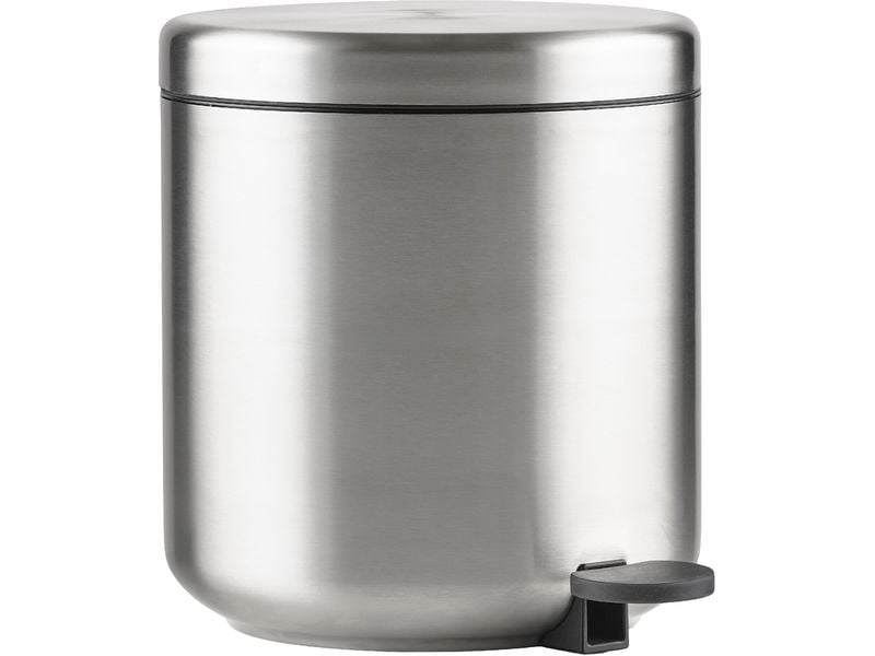 Zone Denmark Treteimer Zone Ume, 4 l, Silber Pedaleimer Rund