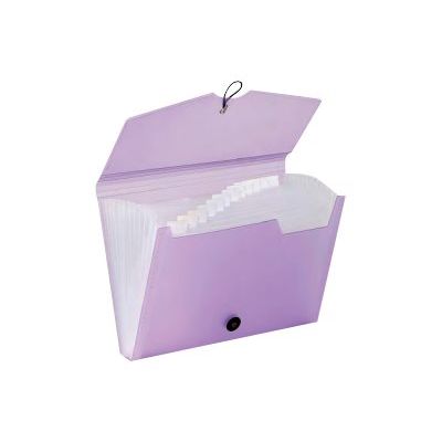 Viquel Propysoft - Classeur ménager (valisette trieur) 12 onglets - disponible dans différentes couleurs