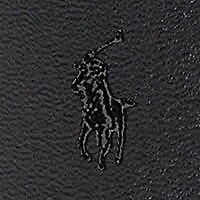 Cinto de couro POLO RALPH LAUREN com fivela prateada
