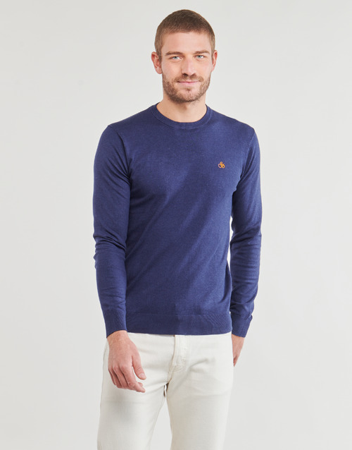 Scotch & Soda - Regular Fit Essentials Crew In Eco Vero - Marine