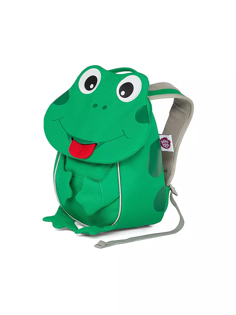 AFFENZAHN Kinder Rucksack Kleine Freunde - Finn Frosch grün