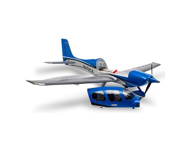 E-flite Motorflugzeug UMX Cirrus SR22T 732 mm BNF Ultra-Micro-Version mit 2S- und 3S-kompatiblem Antriebssystem