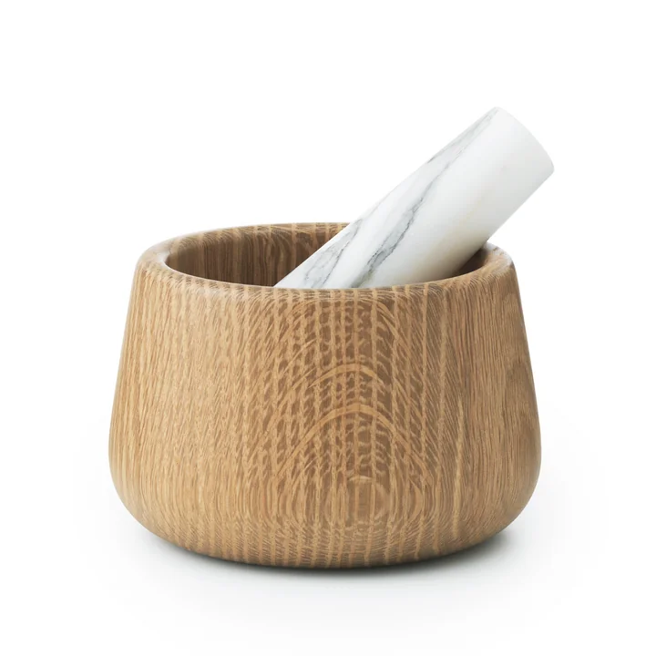 Normann Copenhagen - Craft Mörser mit Stössel, schwarz