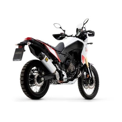Silencieux Arrow indy race evo titane embout carbone - Gris