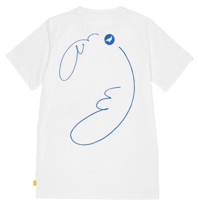 T-Shirt Technique Lagoped Teerec Wings Blanc