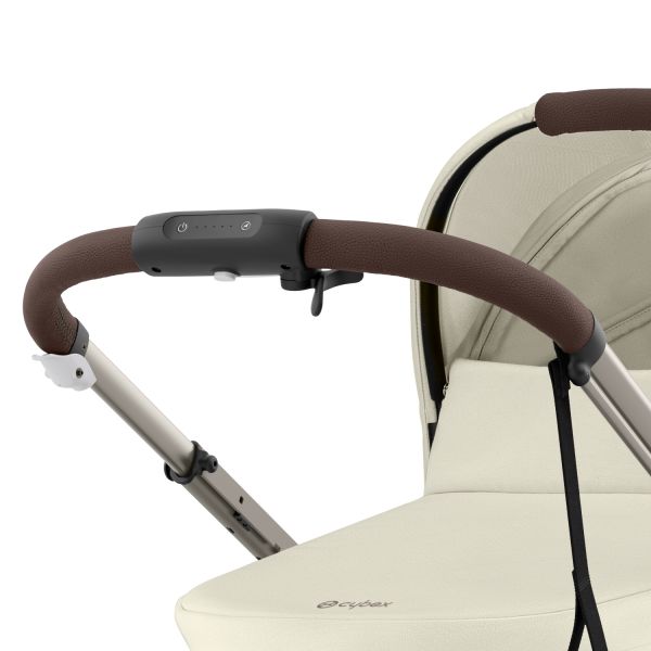 Cybex E-Gazelle S Kinderwagen - Taupe - Almond Beige / Beige