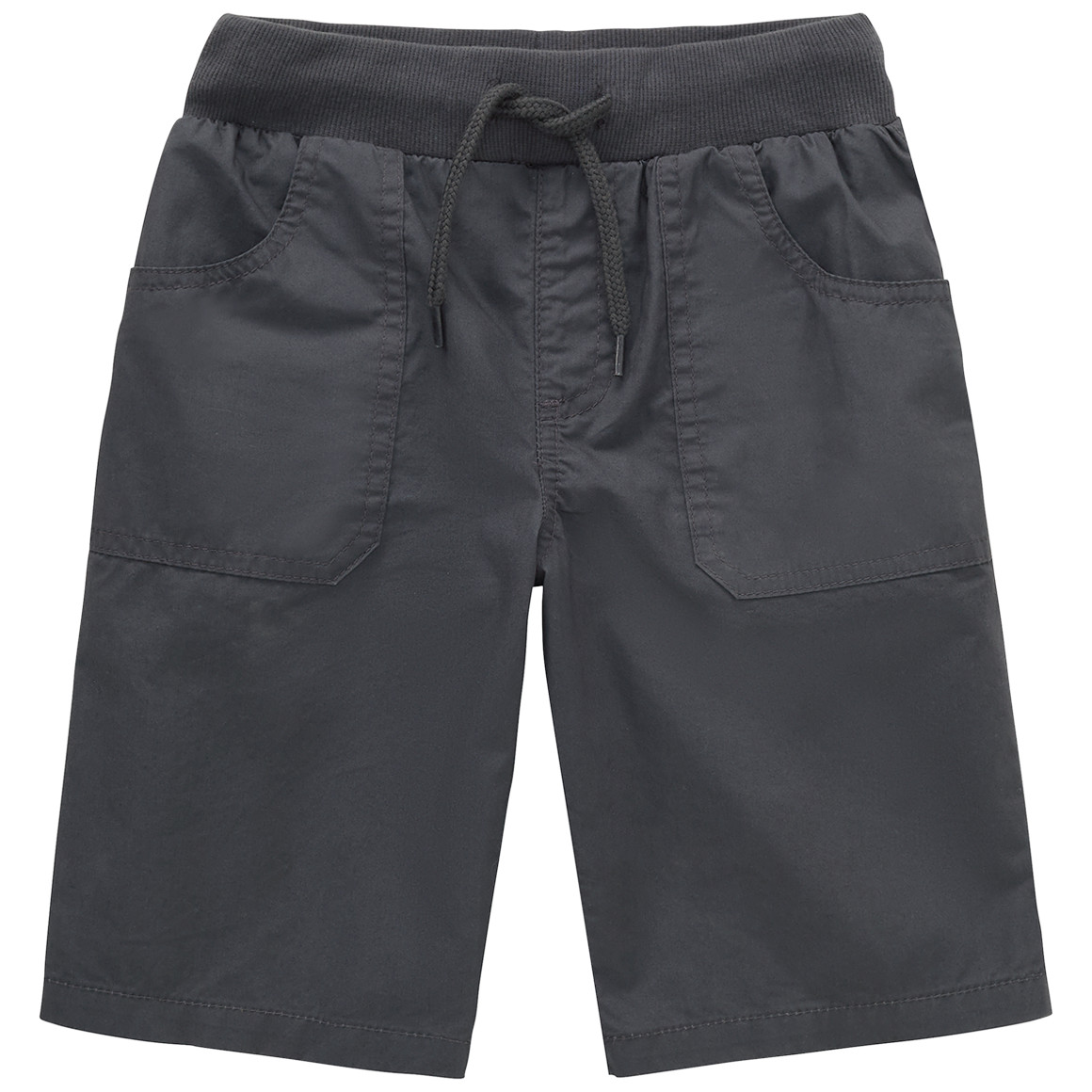 Topolino Jungen Shorts unifarben dunkelgrau