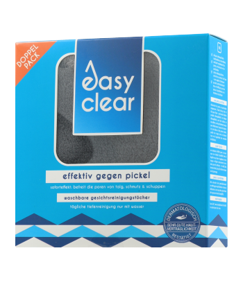 MakeUp Radierer Easy Clear Schwarz 2-Stück