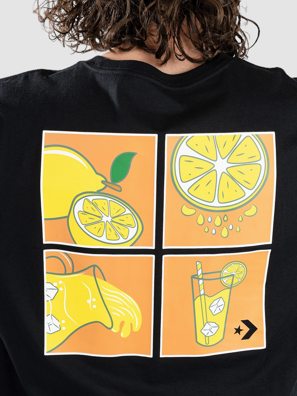Converse How To Lemonade T-Shirt converse black