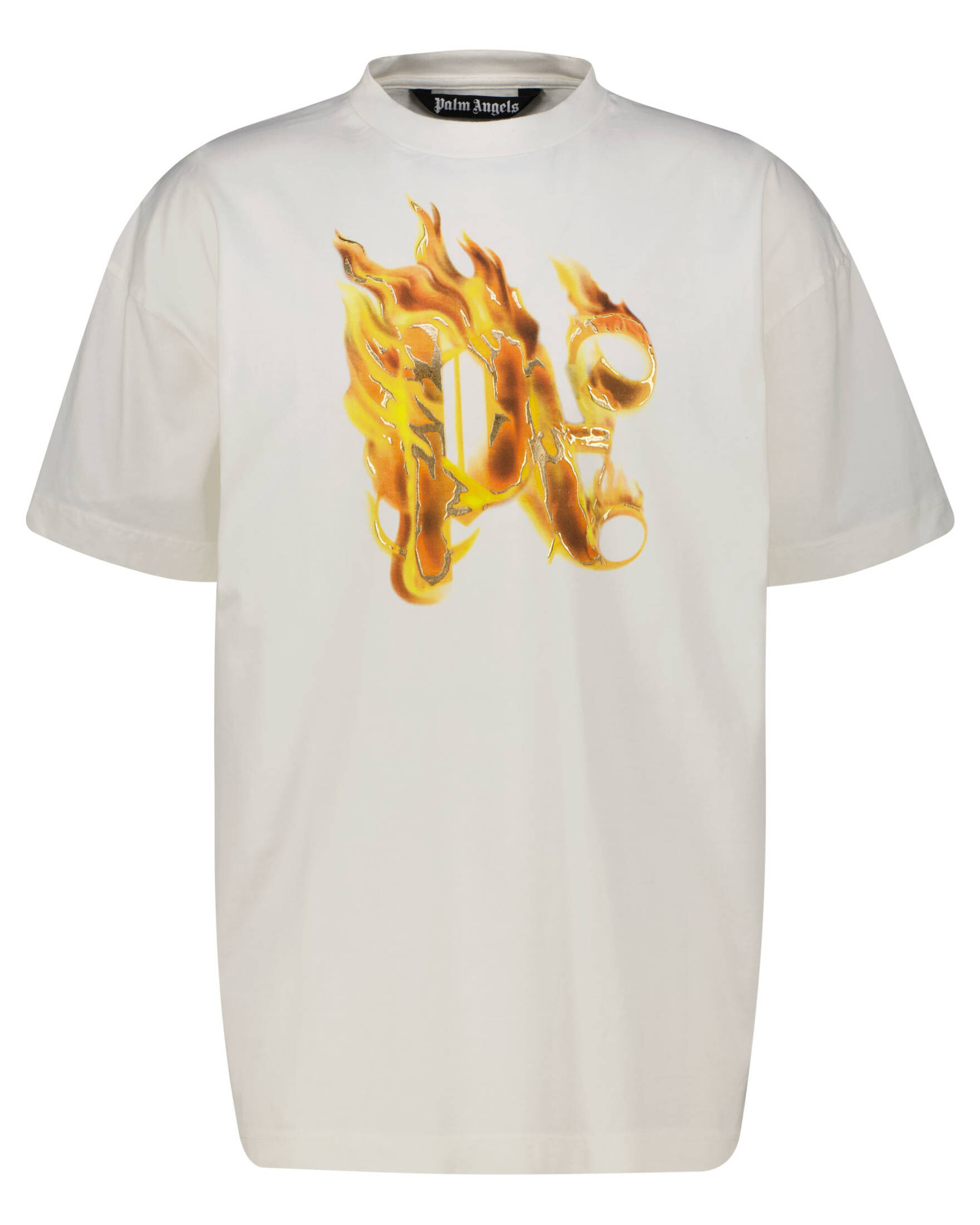 Palm Angels| Herren T-Shirt BURNING MONOGRAM