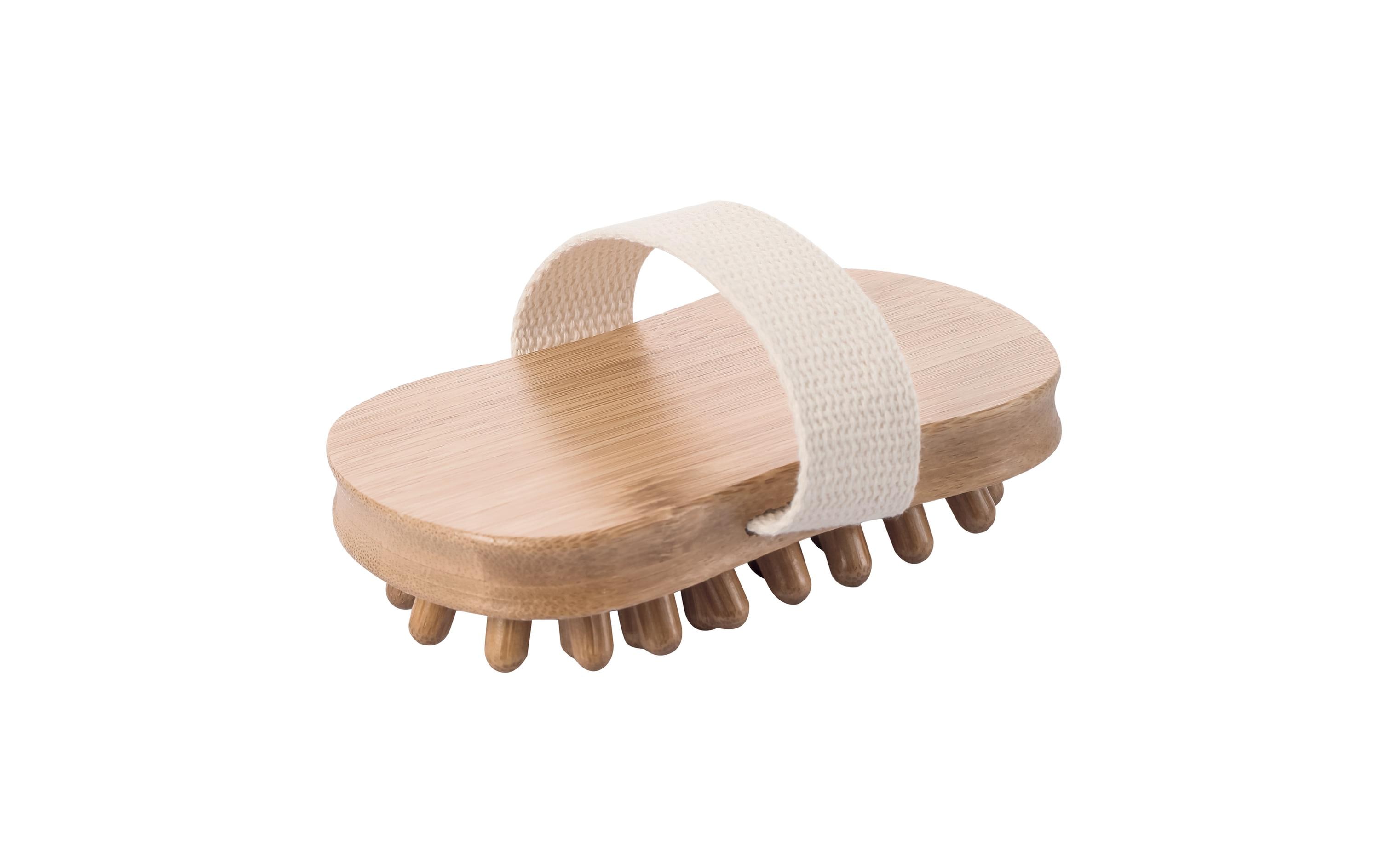 Massagebürste aus BambusHolzbürste