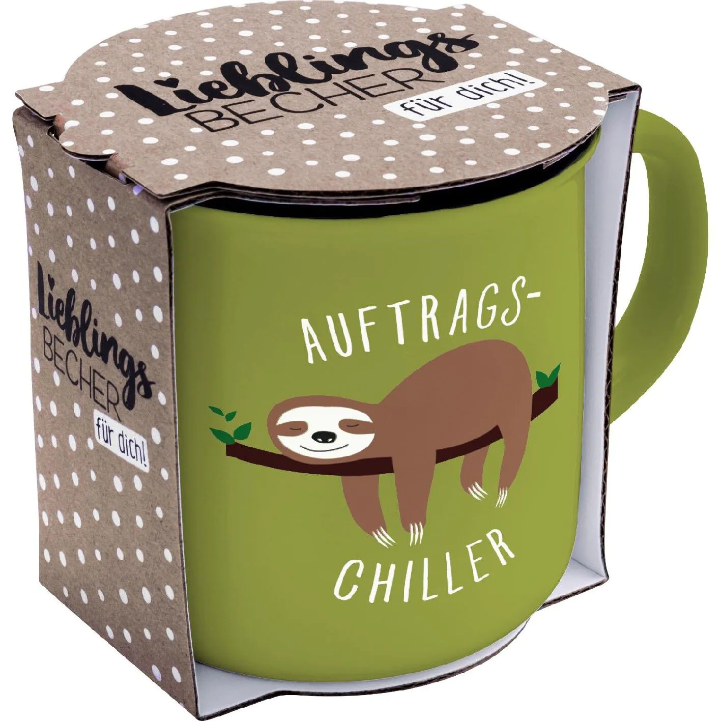 Becher Emaille-Optik, Chiller, 350 ml