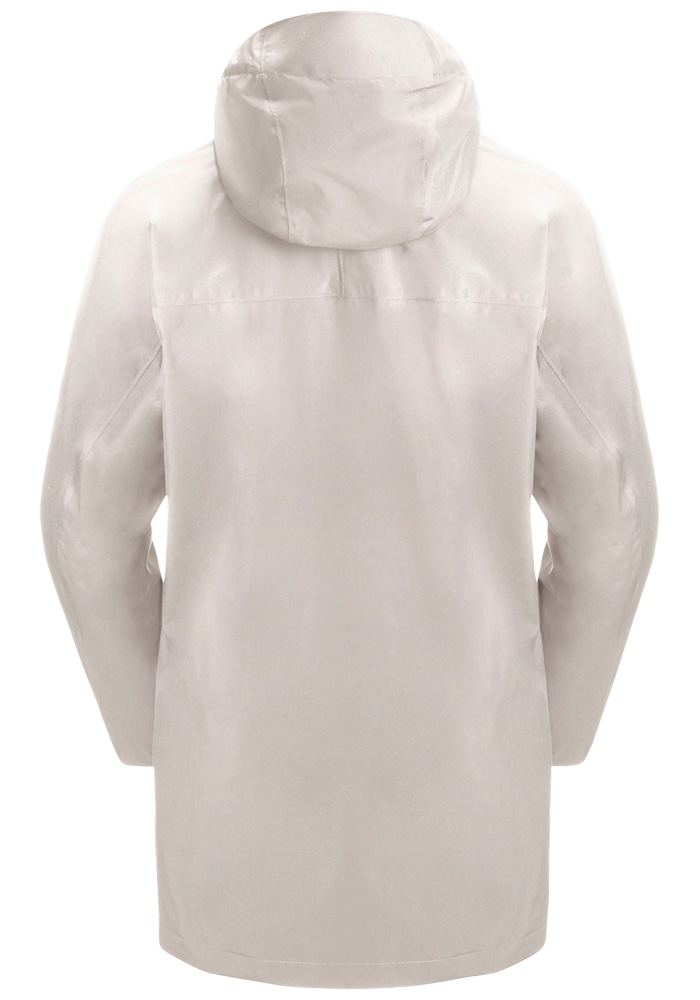 Jack Wolfskin Funktionsjacke »MAINKAI LONG JKT W« mit Kapuze