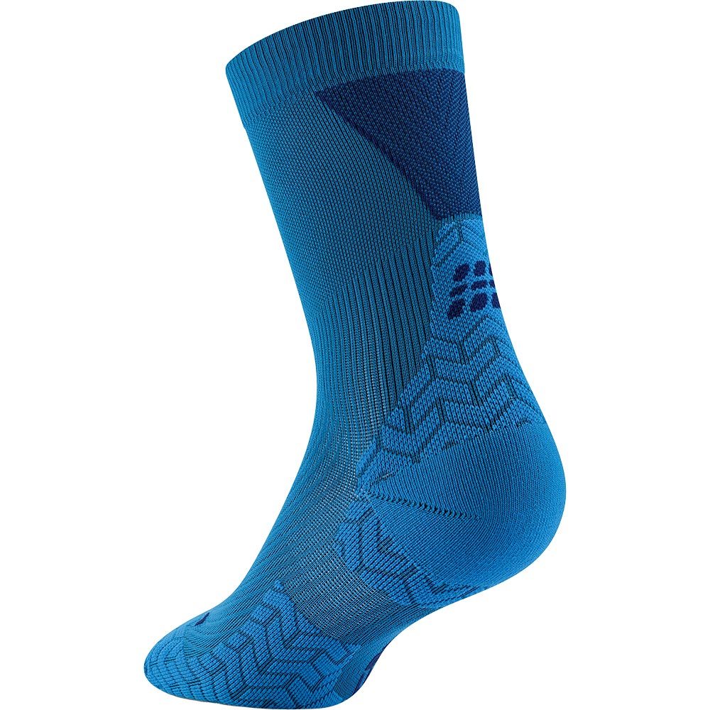 CEP Core Run Ultralight Mid Cut Compression Socken Herren blue