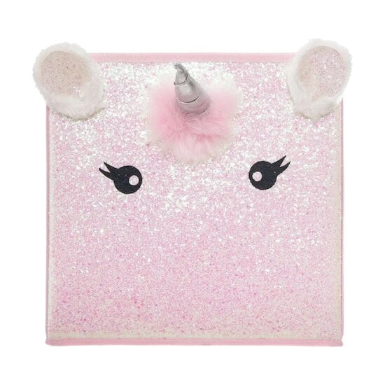 Bac de rangement licorne   Rose        de               Atmosphera