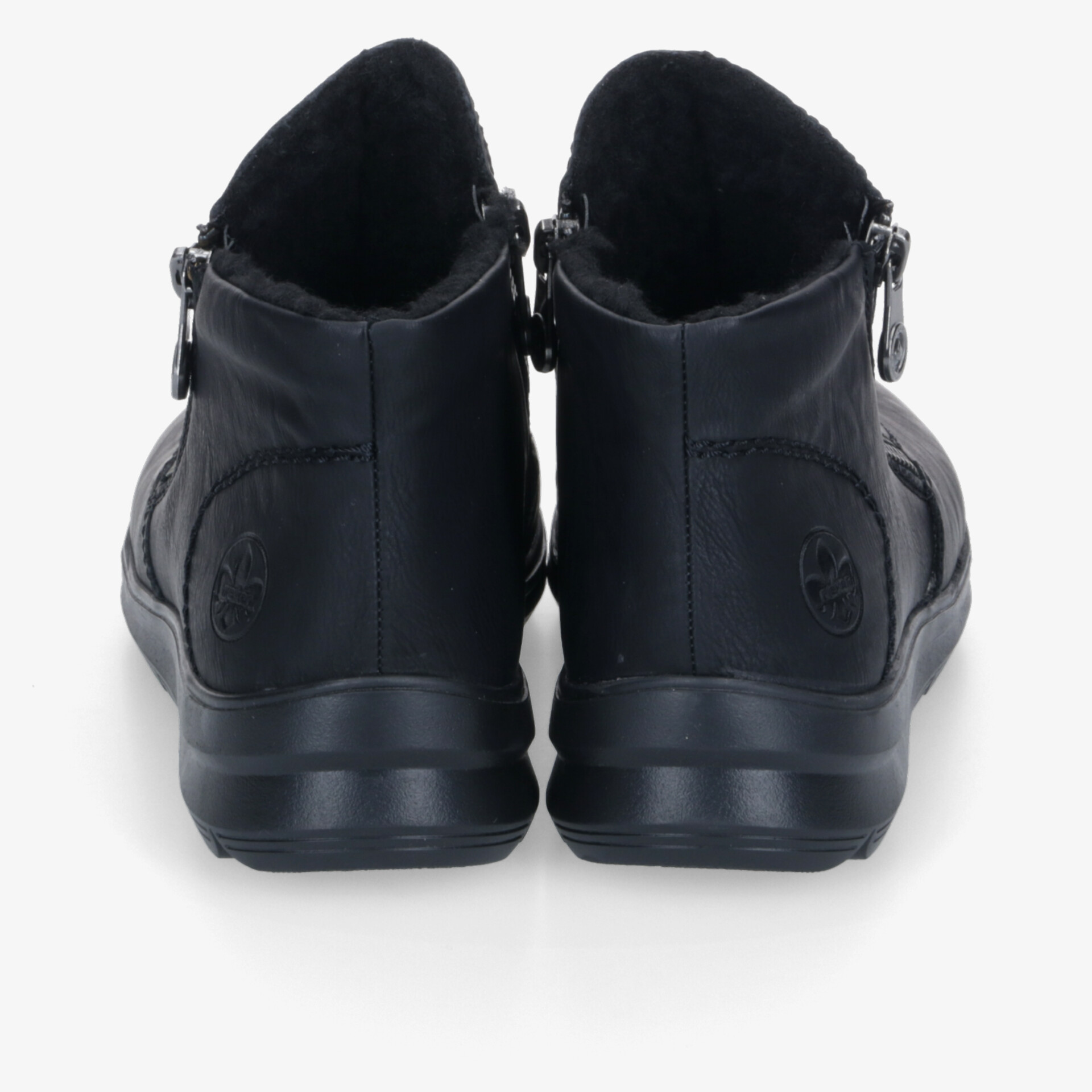 rieker Damen Stiefeletten schwarz