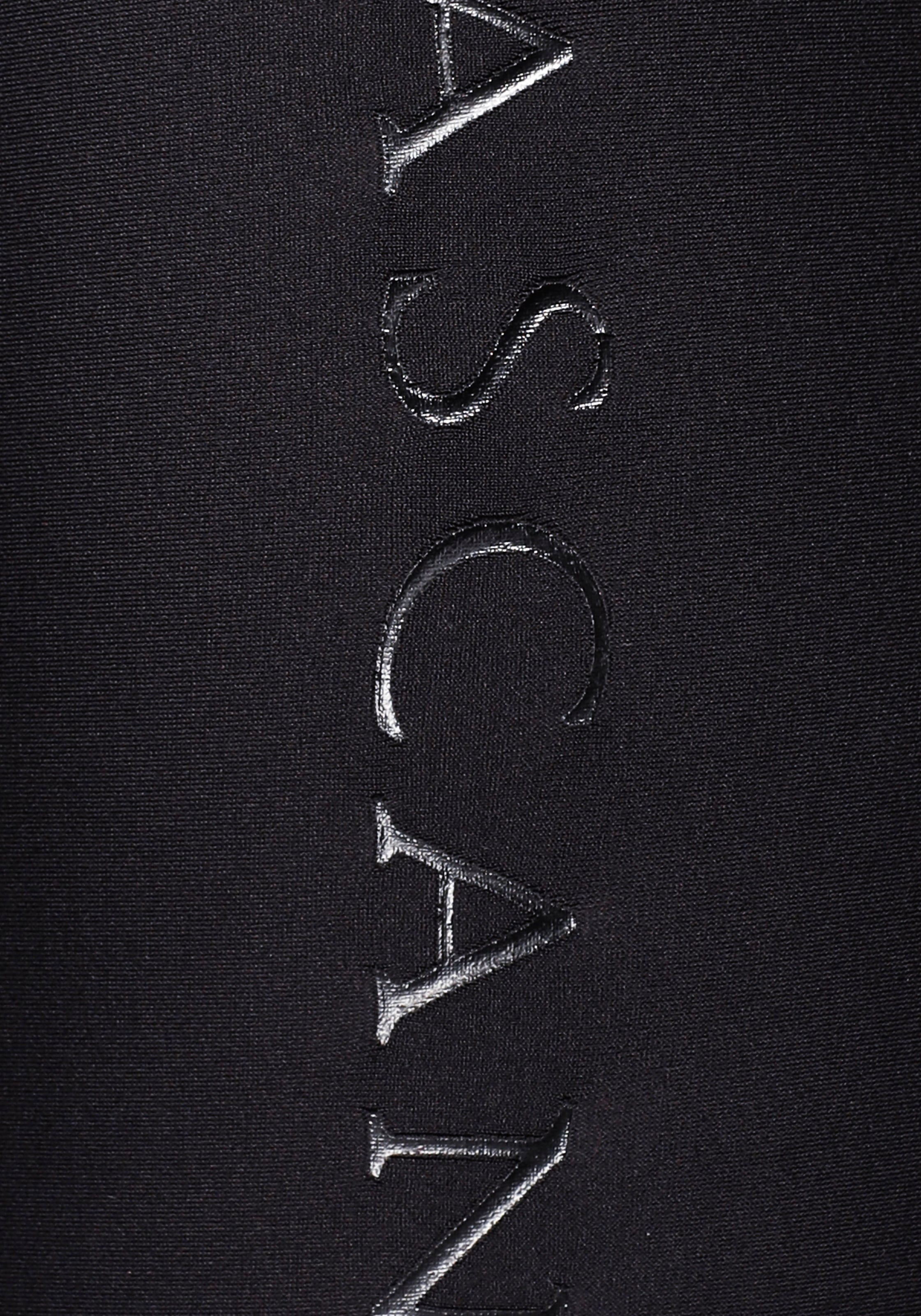 LASCANA ACTIVE Leggings  mit glänzendem Logoschriftzug
